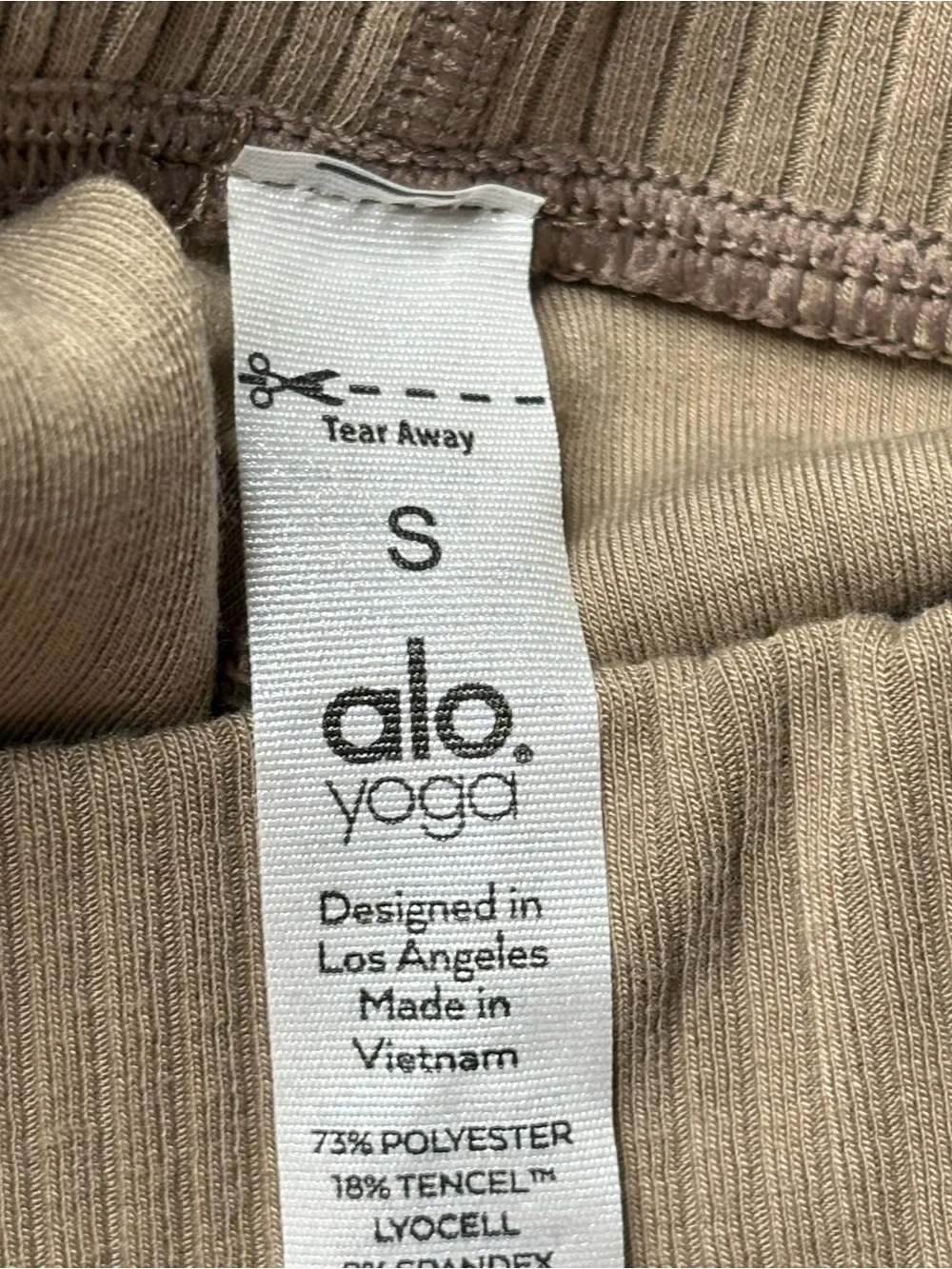 Alo Yoga Ribbed Leggings - Picture 4 of 5